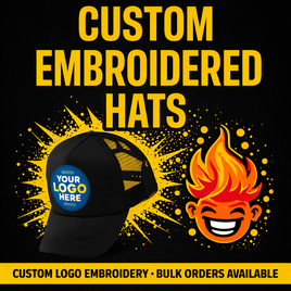 Custom Embroidered Hats - Influencer Heat