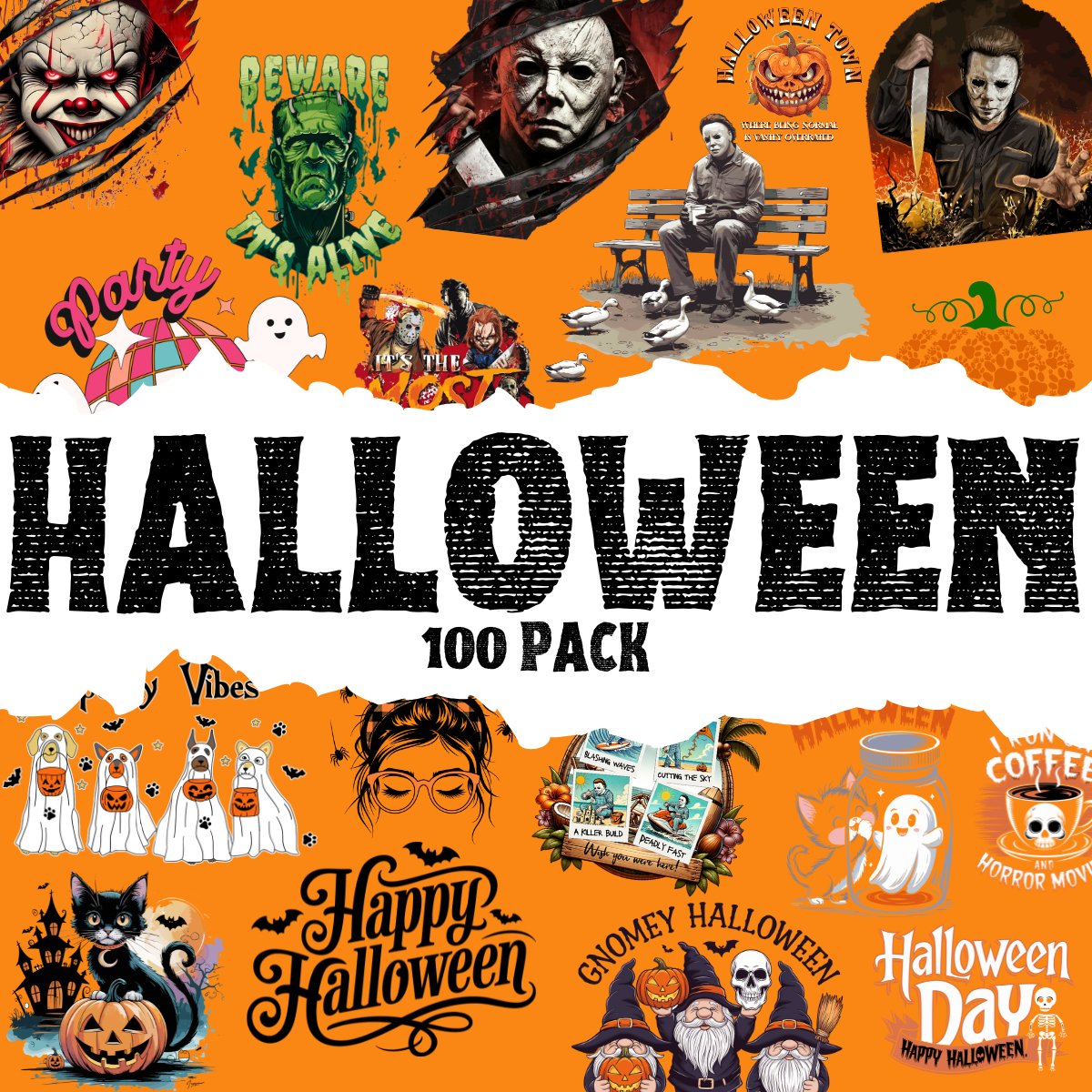 100 Pack Halloween Bundle - Influencer Heat