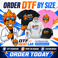 Order Custom DTF Transfers by Size – Bulk Discounts No Minimums
