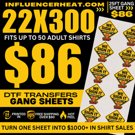 Upload Your Custom DTF Gang Sheet – Size 22" x 300"