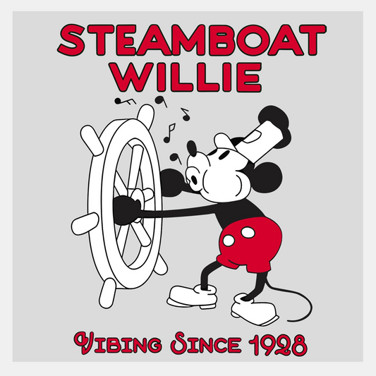 Steam Boat Willie- DTF Transfers