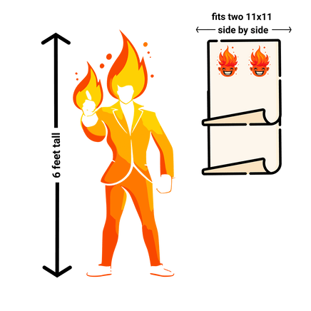 Build Your Own Gang sheet - Influencer Heat