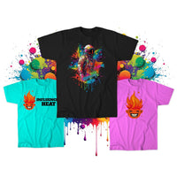 Order Custom DTF Transfers by Size - Influencer Heat