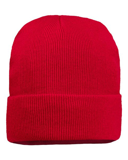 12" Jersey Lined Cuffed Beanie